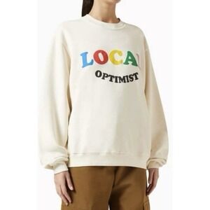 Madhappy 4U032 Unisex XS Antique Local Optimist‎ Colorful Crewneck Pullover $165